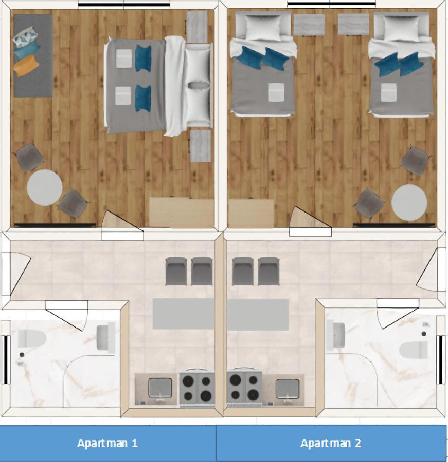 Apartmani Drinska Foca Exterior foto
